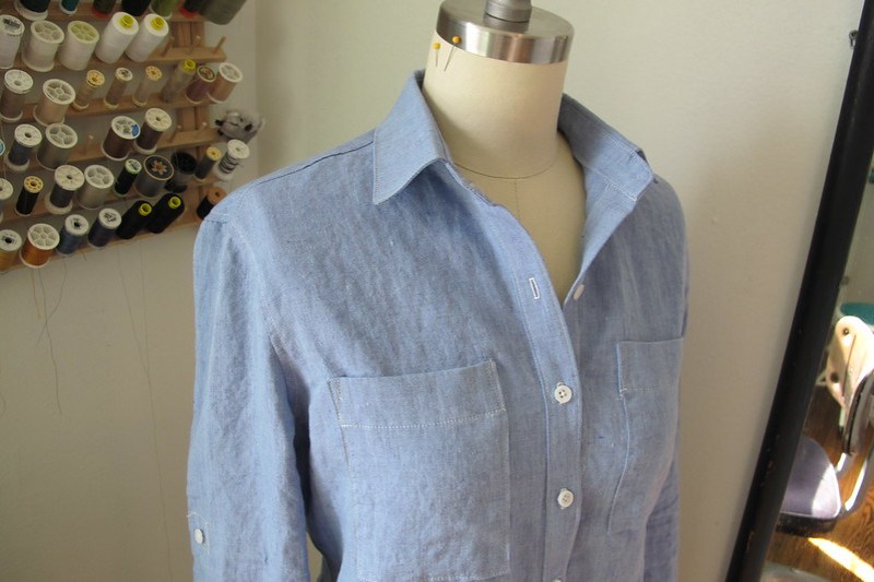 Linen Archer Button-Up Shirt