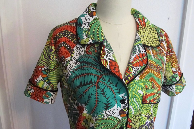 Liberty Carolyn PJs - collar