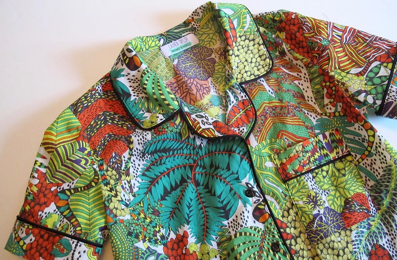 Liberty Carolyn PJs - top flat