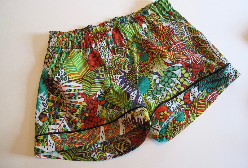 Liberty Carolyn PJs - shorts flat