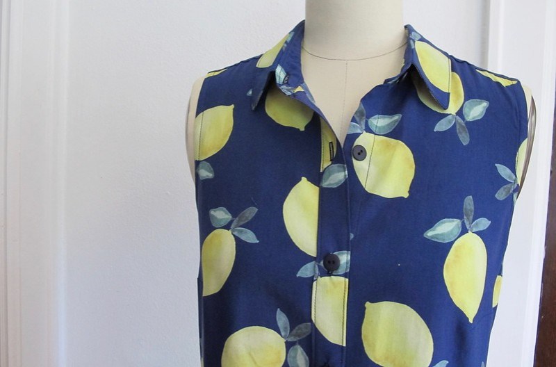 Lemon Rayon Alder Dress