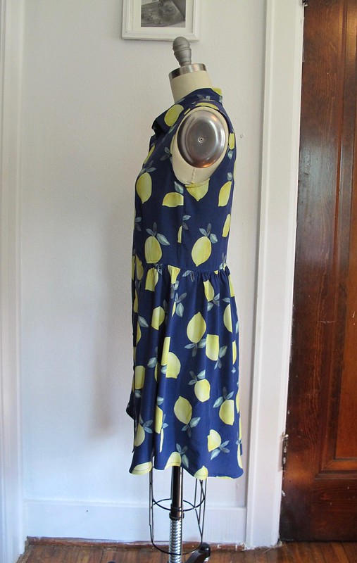 Lemon Rayon Alder Dress