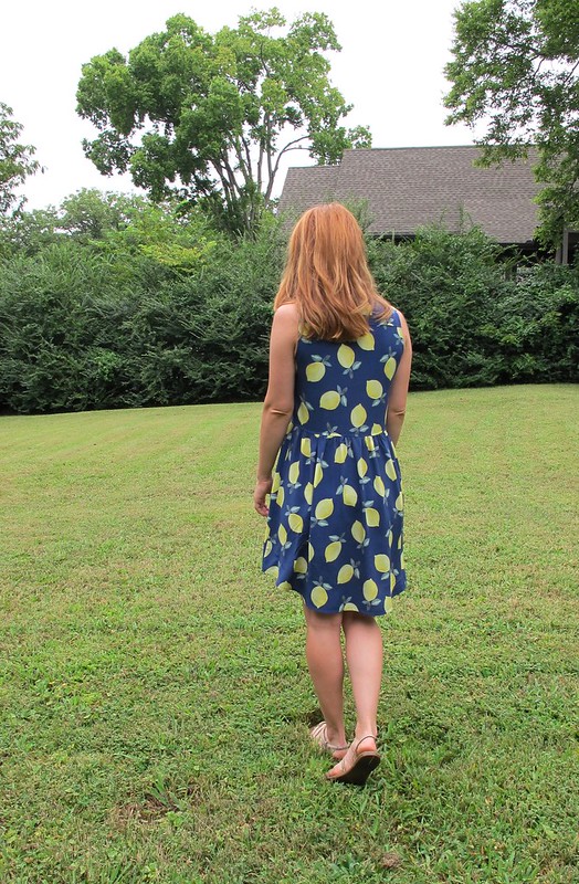 Lemon Rayon Alder Dress