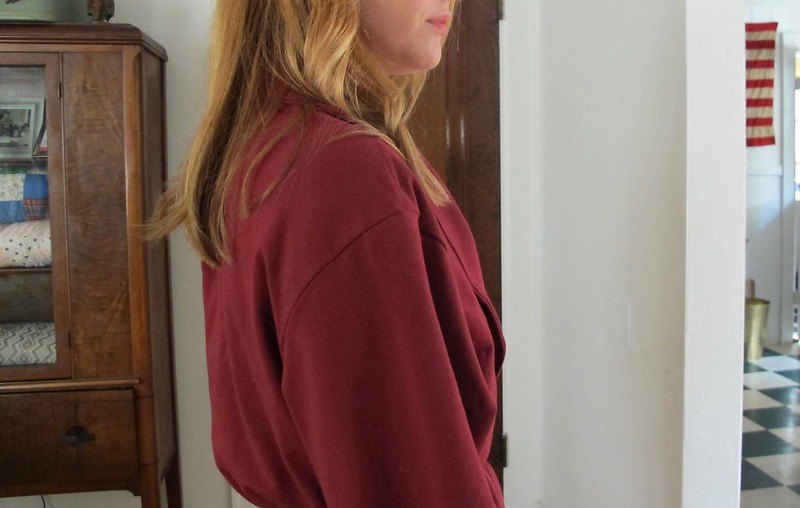 Wine French Terry Jalie 2567