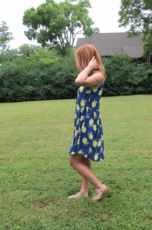 Lemon Rayon Alder Dress