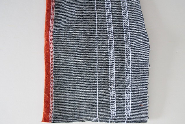 Janome Coverpro 2000cpx - stitches, back