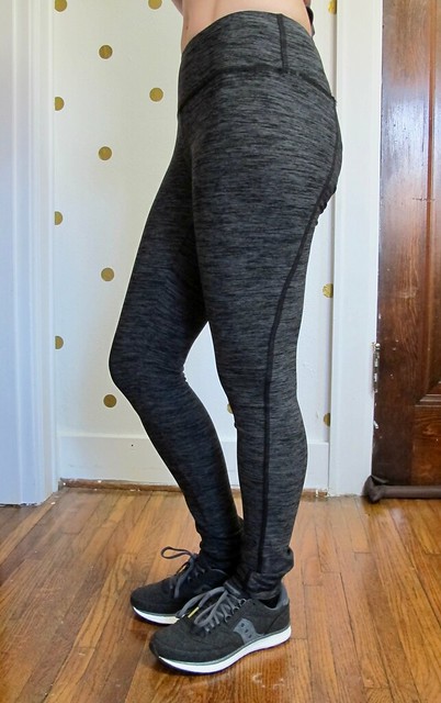 Pacific Leggings made with Mood Fabrics