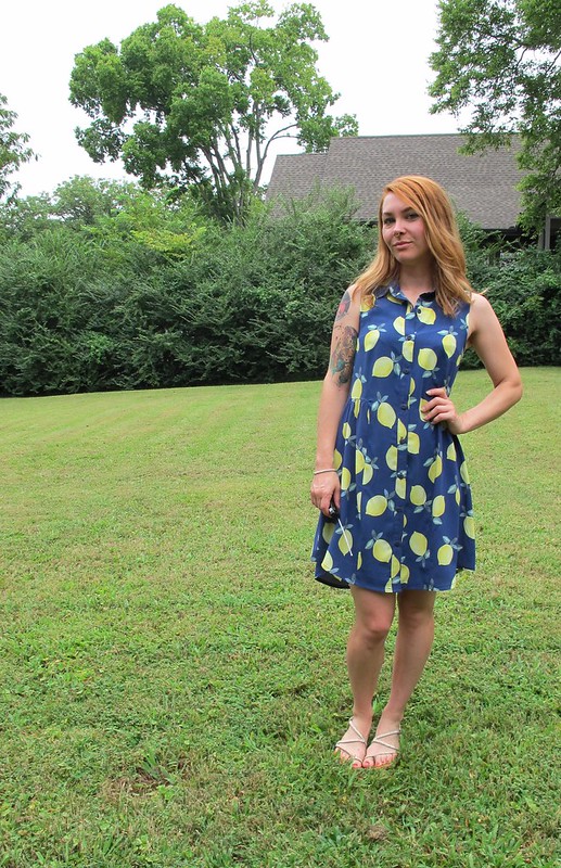 Lemon Rayon Alder Dress