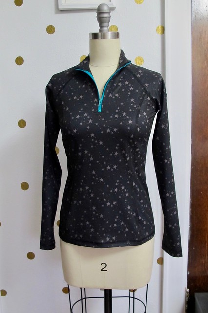 Surf to Summit Top made with Mood Fabrics