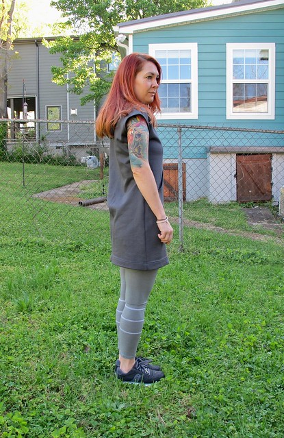 French Terry Stella Hoodie Dress