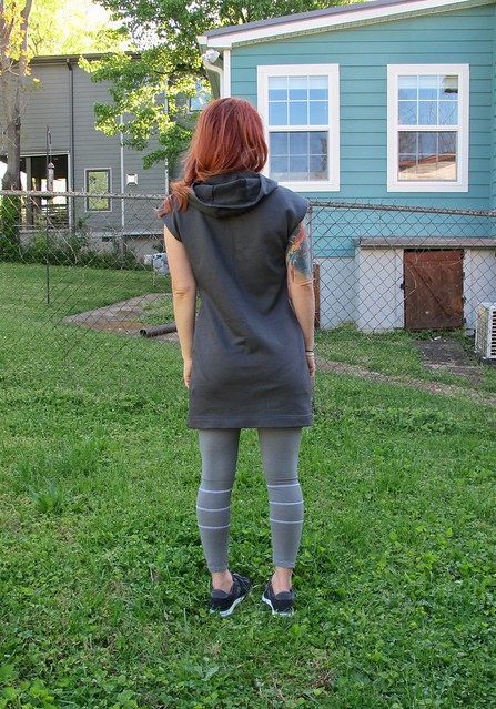 French Terry Stella Hoodie Dress