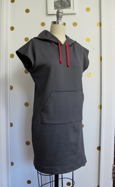 French Terry Stella Hoodie Dress