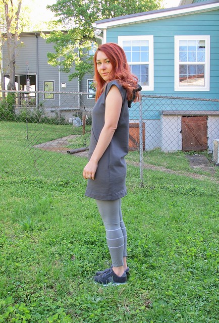 French Terry Stella Hoodie Dress