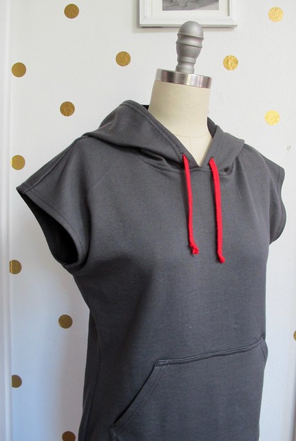 French Terry Stella Hoodie Dress