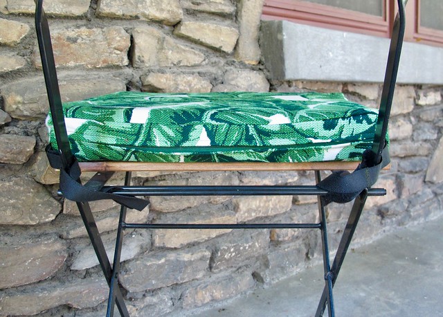 Chair Cushions made with Mood Fabrics