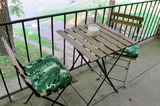 Chair Cushions made with Mood Fabrics
