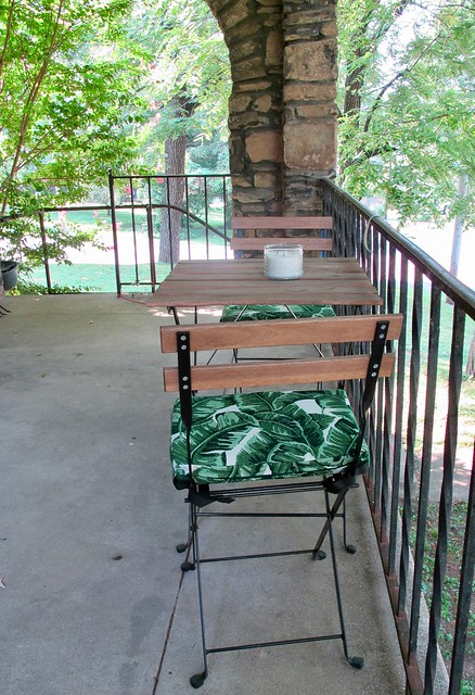 Chair Cushions made with Mood Fabrics