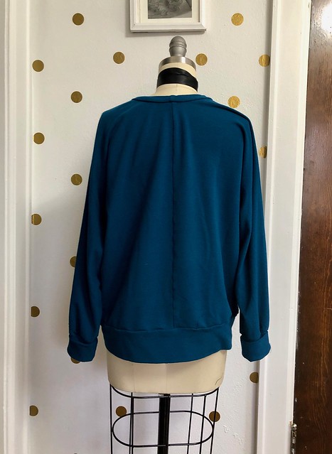 Pinnacle Sweatshirt made with Mood Fabrics