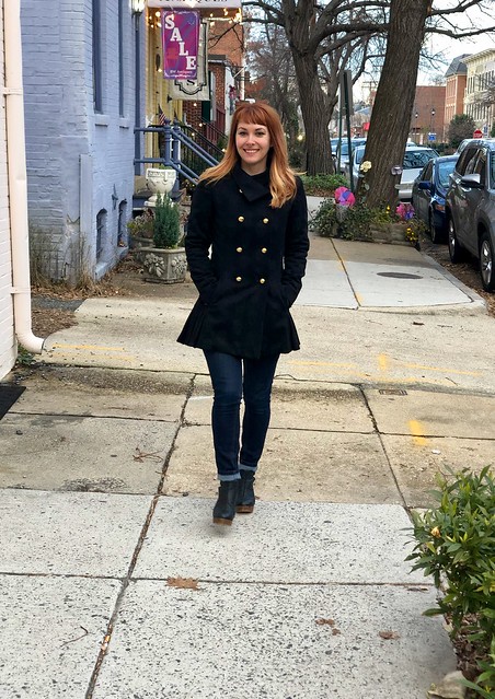 Quart Coat made with Alexander McQueen fabric