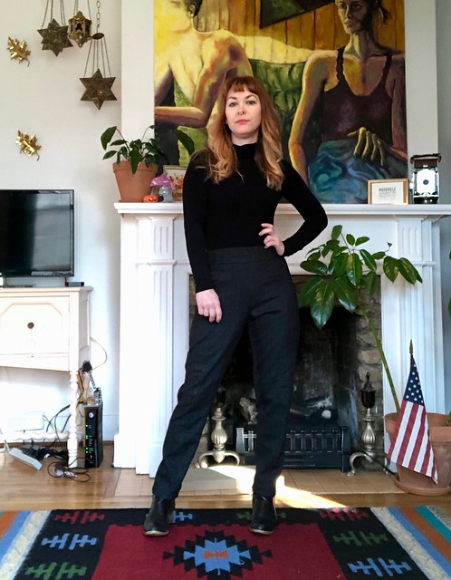 Palisade Pants made with Mood Fabrics