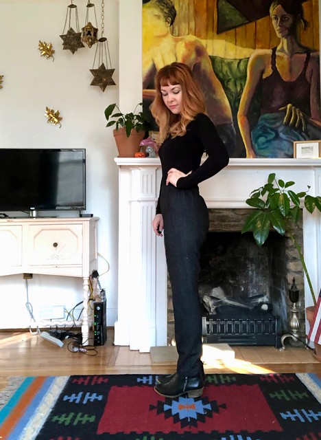 Palisade Pants made with Mood Fabrics