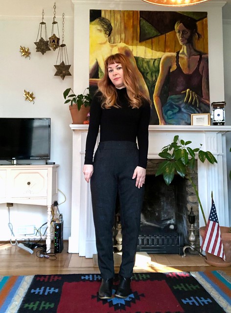 Palisade Pants made with Mood Fabrics