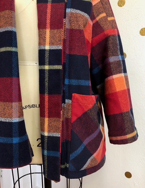 Wiksten Haori made with Mood Fabrics