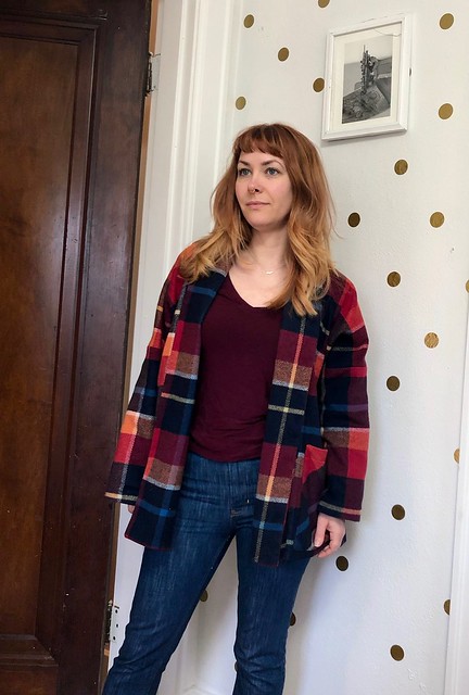 Wiksten Haori made with Mood Fabrics