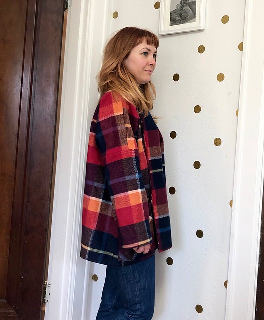 Wiksten Haori made with Mood Fabrics