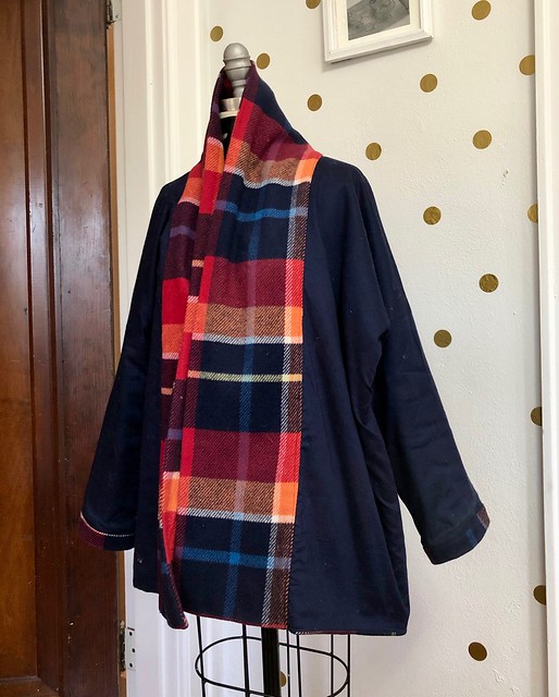 Wiksten Haori made with Mood Fabrics