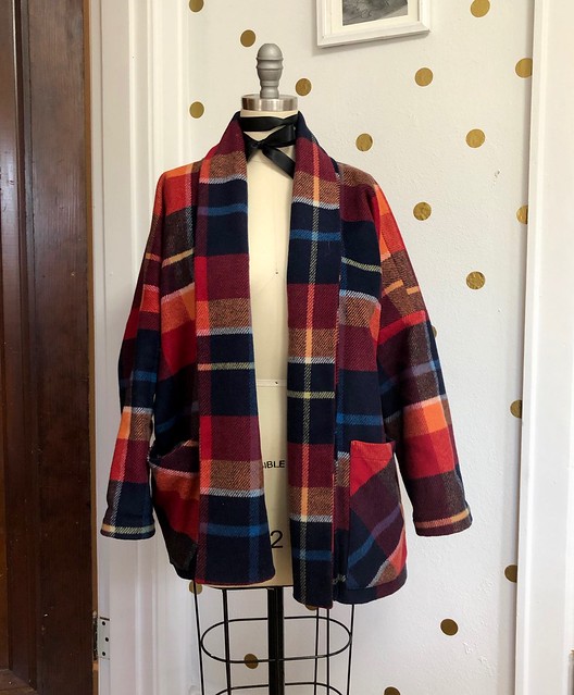 Wiksten Haori made with Mood Fabrics