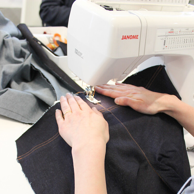Sew Your Own Jeans weekend workshop at Blackbird Fabrics 2019