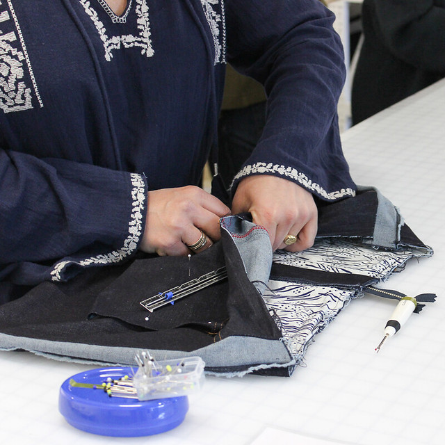 Sew Your Own Jeans weekend workshop at Blackbird Fabrics 2019