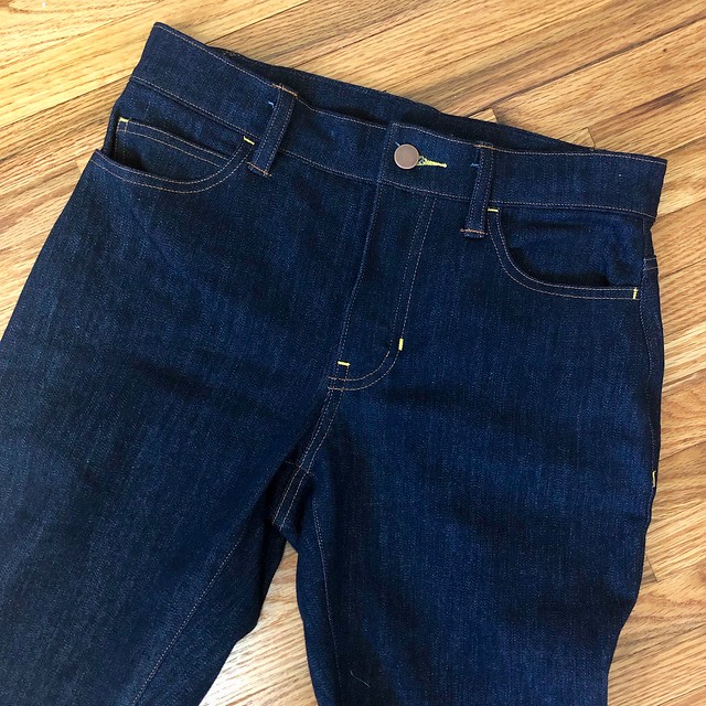 Heart on Ginger Jeans