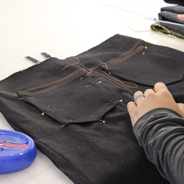 Sew Your Own Jeans weekend workshop at Blackbird Fabrics 2019