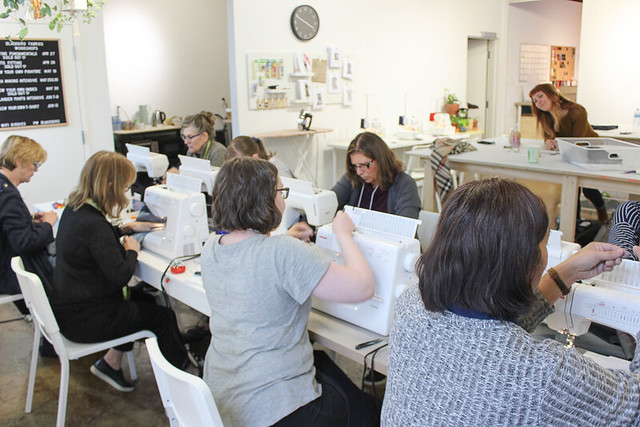 Sew Your Own Jeans weekend workshop at Blackbird Fabrics 2019