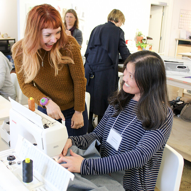 Sew Your Own Jeans weekend workshop at Blackbird Fabrics 2019
