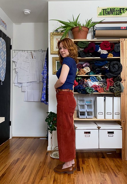 Tongue-Tied Sweater + Dawn Cords