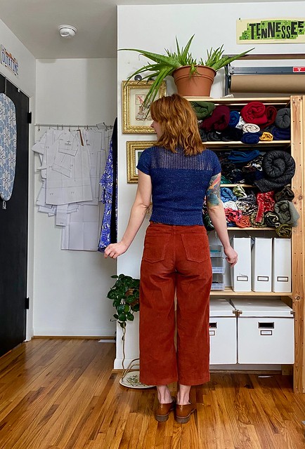 Tongue-Tied Sweater + Dawn Cords