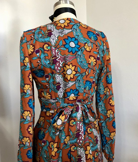 Rayon Crepe Magnolia dress