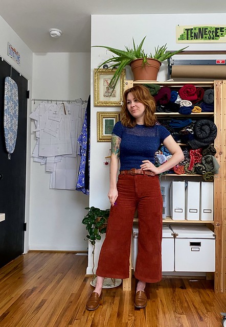 Tongue-Tied Sweater + Dawn Cords