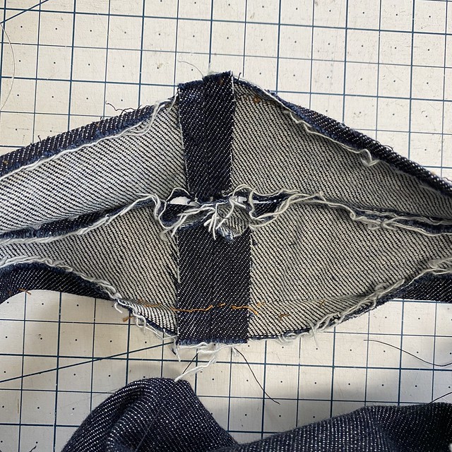 Jeans Alteration: Waistband