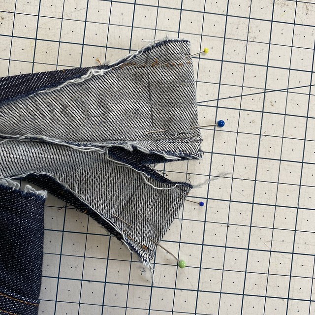 Jeans Alteration: Waistband